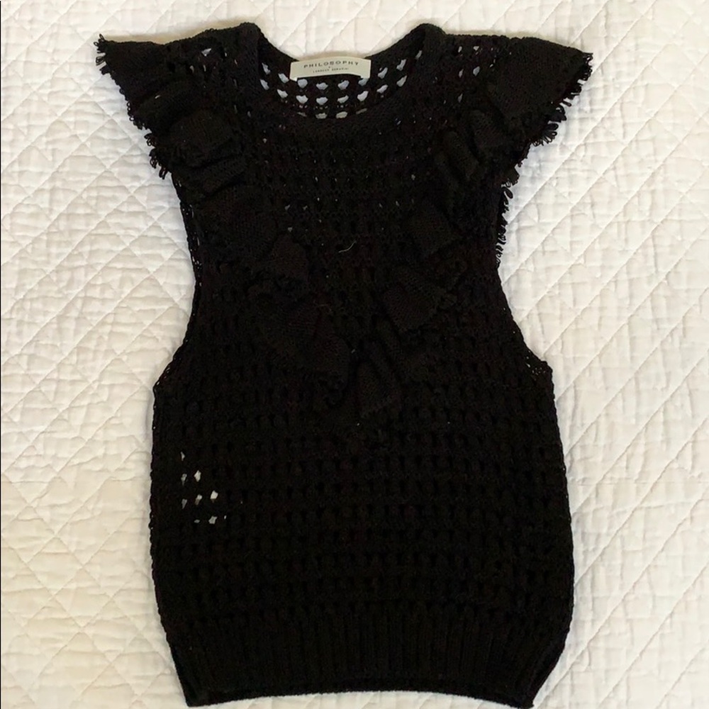 Philosophy by Lorenzo Seranini. High neck top